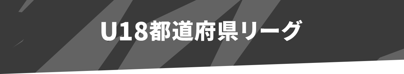 U18都道府県リーグ